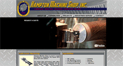 Desktop Screenshot of hampmach.com