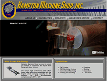 Tablet Screenshot of hampmach.com